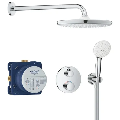 Душевая система скрытого монтажа с термостатом Grohe Grohtherm (34872000)