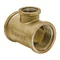 Тройник редукционный 3/4"х1/2"х3/4" ВВВ Koer.T080608F.WN (без никеля) (KR3034)