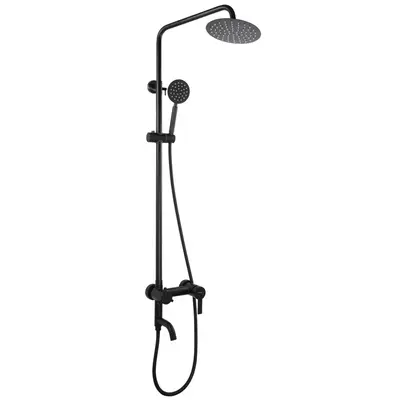 Душевая колонна со смесителем Mixxus NOX-009-J Black из нерж. стали SUS304 (MI5751) Душевая колонна со смесителем Mixxus NOX-009-J Black из нерж. стали SUS304 (MI5751)