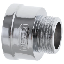 Переходник (коннектор) 3/4"х1" (хром) Koer KF.A0810.CHR (KF0136)