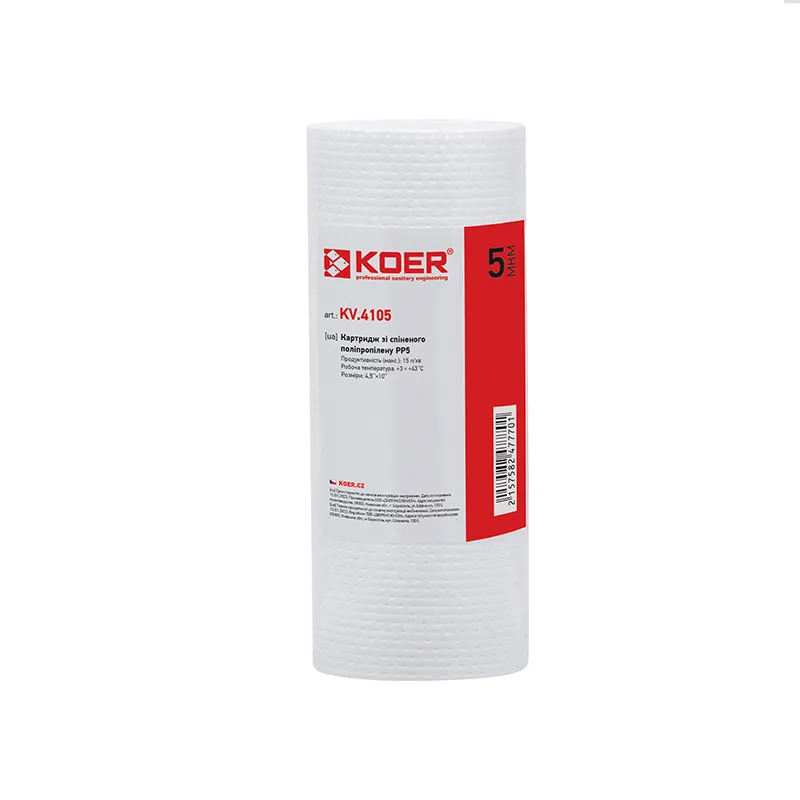 Картридж полипропиленовый KOER KV-01-4510-05 PP5 4,5"x10" (KR5244)