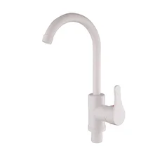 Смеситель для кухни Plamix Diego-011 White (без подвода) (PM0657)