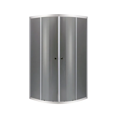 Душевая кабина без поддона Mixxus PLAIN SC01-90x90x185-GR CHROME серое тонированное стекло 4мм (MI6