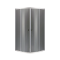 Душевая кабина без поддона Mixxus PLAIN SC01-90x90x185-GR CHROME серое тонированное стекло 4мм (MI6