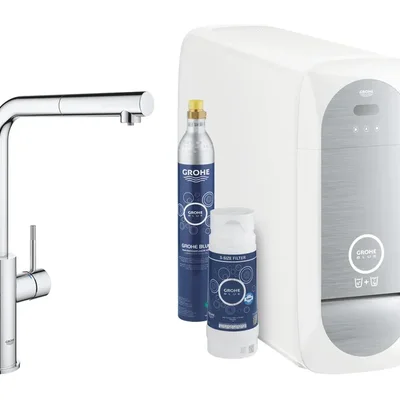 Система фильтров для питьевой воды со смесителем Grohe Blue Home Connected (31539000)