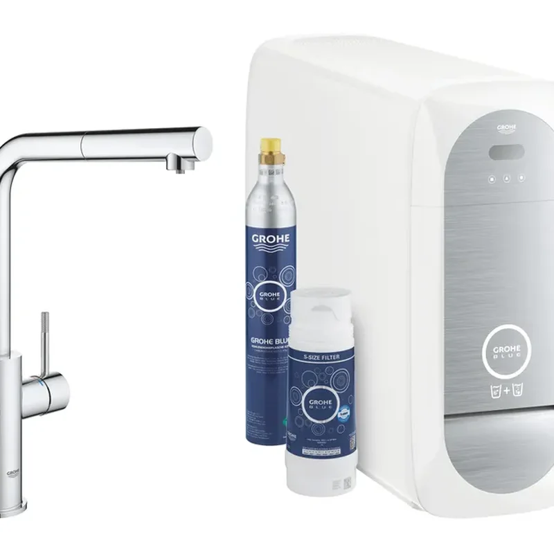 Система фильтров для питьевой воды со смесителем Grohe Blue Home Connected (31539000)