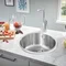 Мийка для кухні із нержавіючої сталі Grohe K200 (31720SD0)