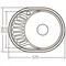 Мийка кухонна ZERIX Z5745-06-180D (decor) (ZX1591)