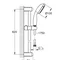 Душевой комплект 2в1 Grohe BauLoop UA26129002N (2334000+27598001) (UA26129002N)
