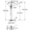 Смеситель для ванны напольного монтажа Grohe Essence New (25248001)