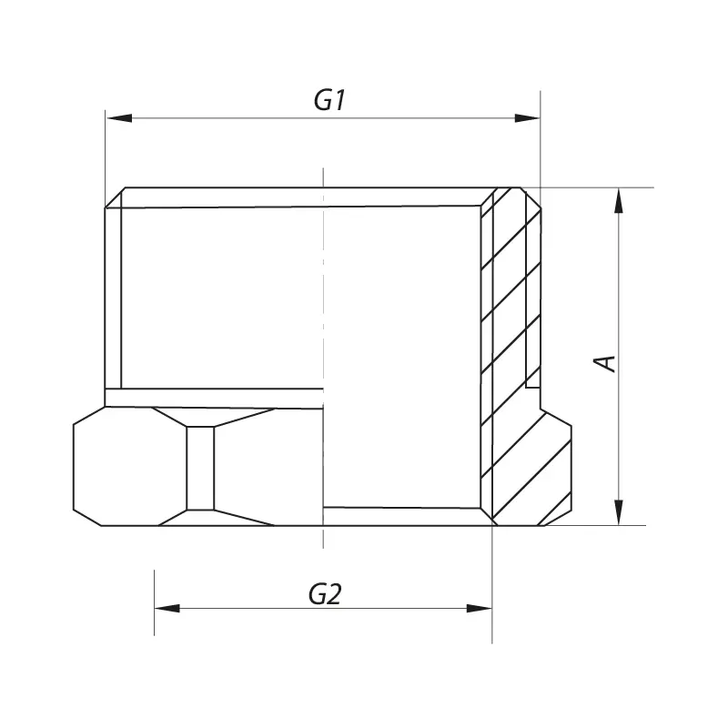 Футорка 3/4"х1" (хром) Koer KF.F0810.chr (KF0132) Футорка 3/4"х1" (хром) Koer KF.F0810.chr (KF0132)