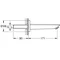 Излив для ванны Grohe Bau Cosmopolitan Neutral (13255001)