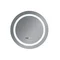 Зеркало Mixxus PLAIN MC02-80 с LED Touch, Anti-fog, димером, регулировкой яркости, часами (MI6931)