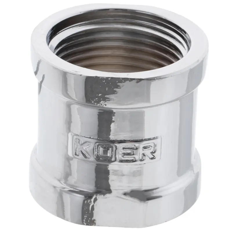 Муфта 3/4" (хром) Koer KF.C08.chr (KF0117) Муфта 3/4" (хром) Koer KF.C08.chr (KF0117)