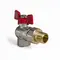 Кран с американкой 1/2" (Koer KR.228) угловой (KR0016) Кран с американкой 1/2" (Koer KR.228) угловой (KR0016)