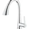Смеситель для кухни с выдвижным изливом Grohe Zedra (32294002)