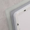 Зеркало Mixxus FLAT MR04-100x80 с LED Touch, Anti-fog, димером, регулировкой яркости, часами (MI692