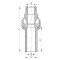 Разборное резьбовое соединение НР 32x1M PPR Koer K0239.PRO (KP2604)
