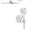 Скрытая душевая система с Rainshower Mono 310 Grohe Grohtherm SmartControl (34866000)