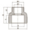 Муфта редукционная ВВ 25x20 PPR Koer K0032.PRO (KP0040)