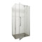Душевая кабина без поддона Mixxus Premium BEVEL SC01-100x80x195-TR Chrome прозрачное стекло 6мм (MI