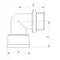 Угол 1/2'' НВ (хром) Koer KF.L06MF.CHR (KF0127) Угол 1/2'' НВ (хром) Koer KF.L06MF.CHR (KF0127)