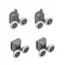 Душевая кабина с низким поддоном Mixxus HARD SCT01-120x80x198-TR CHROME прозрачное стекло 5мм (MI69