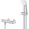 Термостат для душа Grohe Grohtherm 500 с душевым гарнитуром (34796001)