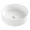 Умывальник накладной керамический Mixxus Premium Wave-0101 400x400x125mm (MP6491)