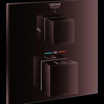 Термостат прихованого монтажу на 2 споживача Grohe Grohtherm Cube (24154000)