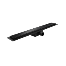 Душевой трап из нержавеющей стали Koer FD08-70x700-Glass Black 70x700мм из стекл. панелью (KR5141)