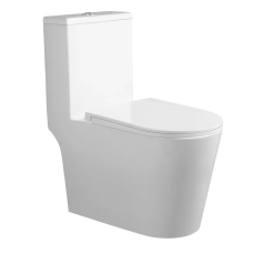 Унитаз моноблок напольный Mixxus BEVEL-0406-T1 690х360х790mm, система смыва TORNADO 1.0 (MI6729)