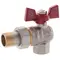 Кран с американкой 1/2" (Koer KR.228) угловой (KR0016) Кран с американкой 1/2" (Koer KR.228) угловой (KR0016)