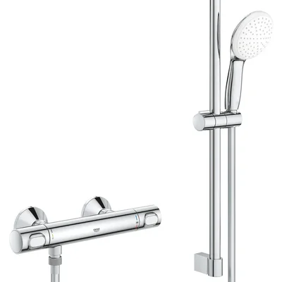 Термостат для душа Grohe Grohtherm 500 с душевым гарнитуром (34796001)