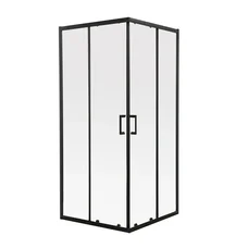 Душевая кабина без поддона Mixxus Premium DIVERSE SC02-90x90x195-TR Black прозрачное стекло 5мм (MI