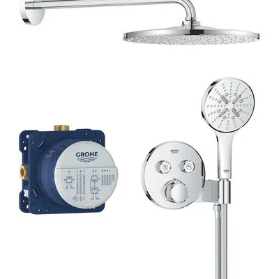 Скрытая душевая система с Rainshower Mono 310 Grohe Grohtherm SmartControl (34866000)