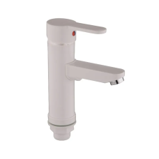 Смеситель для умывальника Plamix Raul-001-A White (без подвода) (PM0651)