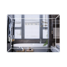 Зеркало Mixxus Premium CUBIC MR14-80x60-REVERSE (LED Touch, Anti-fog, димер) (MP6648)