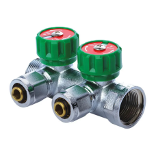 Коллектор вентильный с фитингом Koer KR.1121-2 3/4”x2 ways (KR2650)