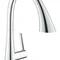 Смеситель для кухни с выдвижным изливом Grohe Zedra (32294002)