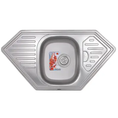 Мийка кухонна HAIBA 95x50 (satin) (HB0656) Мийка кухонна HAIBA 95x50 (satin) (HB0656)