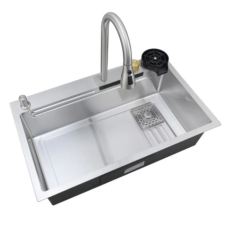 Мойка Mixxus Premium MH7545-SET-03.SUS304 со встроенным смесителем (MX1699)