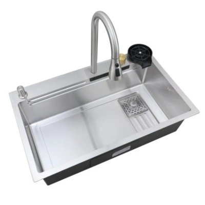 Мойка Mixxus Premium MH7545-SET-03.SUS304 со встроенным смесителем (MX1699)