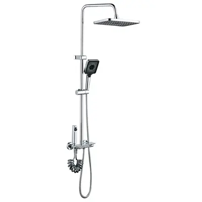Душевая колонна со смесителем Mixxus Premium MARLIN 009-J с кнопкой переключения, 4 режима (MI6830) Душевая колонна со смесителем Mixxus Premium MARLIN 009-J с кнопкой переключения, 4 режима (MI6830)