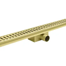 Душевой трап из нержавеющей стали SUS304 Koer FD35-70x600-Brushed Gold (AC0717)