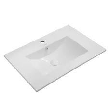 Раковина мебельная Mixxus Premium CUBIC-1502 710х460х170mm с отверстием под смеситель и переливом (