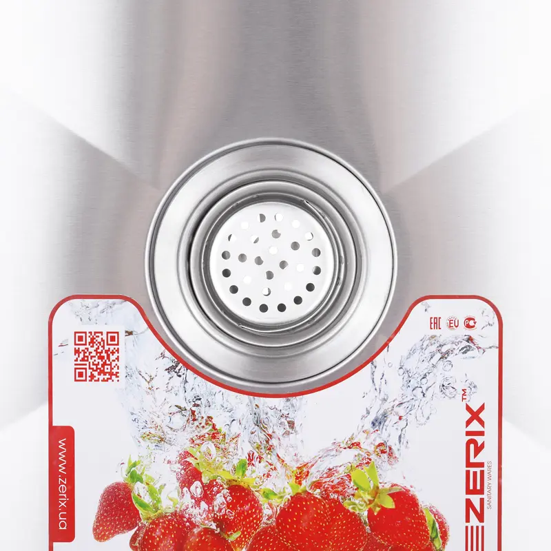 Мийка кухонна ZERIX ZUS6545-HM (ZM0572) Мийка кухонна ZERIX ZUS6545-HM (ZM0572)