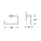 Кільце для рушника Grohe Essentials Cube New (40510001)