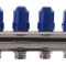 Коллекторный блок с термостатич. клапанами Koer KR.1100-08 1”x8 ways (KR2634)