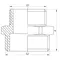 Ниппель редукционный 3/4"x1-1/2" Koer KF.N0816 (KF0043)